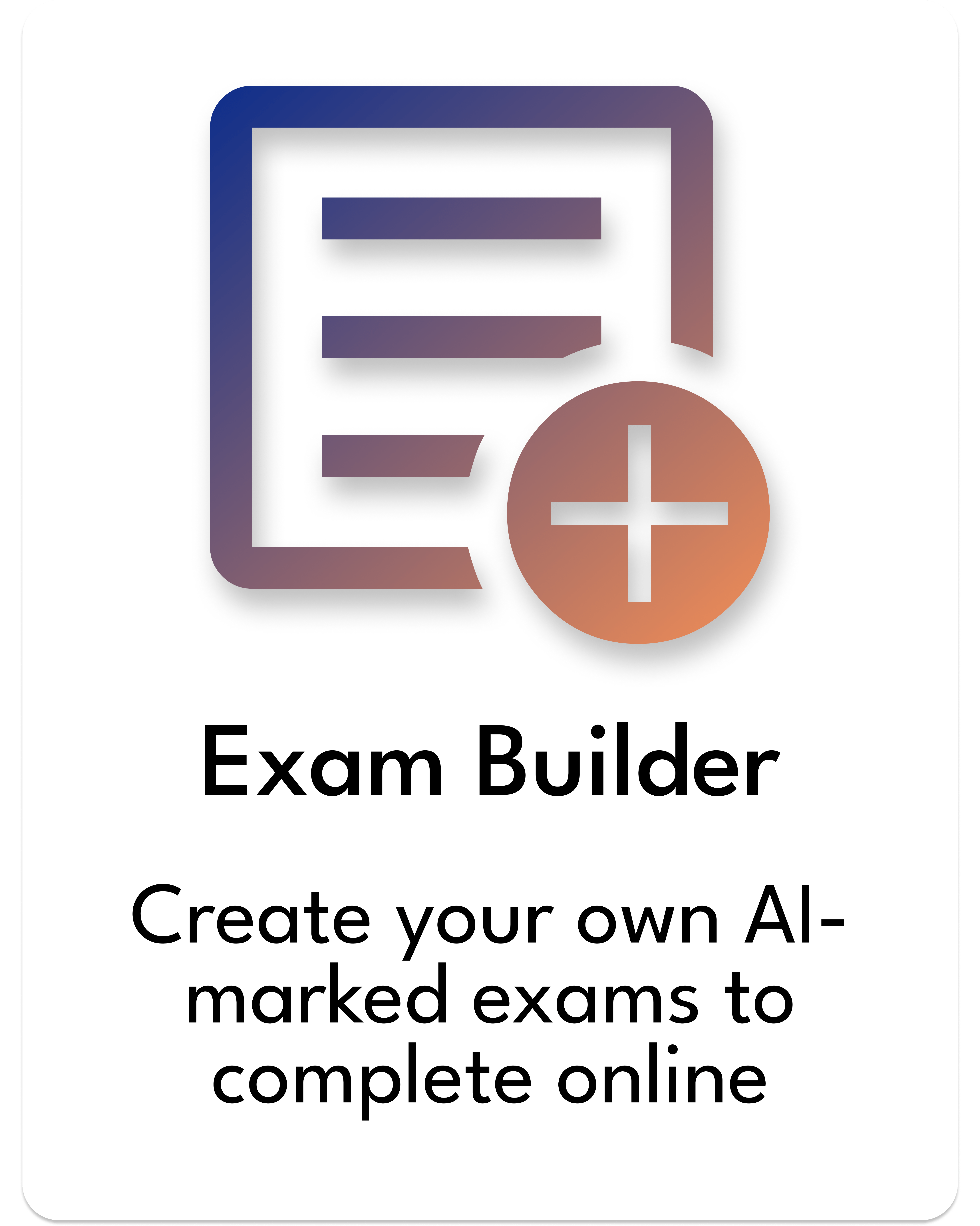 Sam Buldar Exam Builder – Classroom 42
