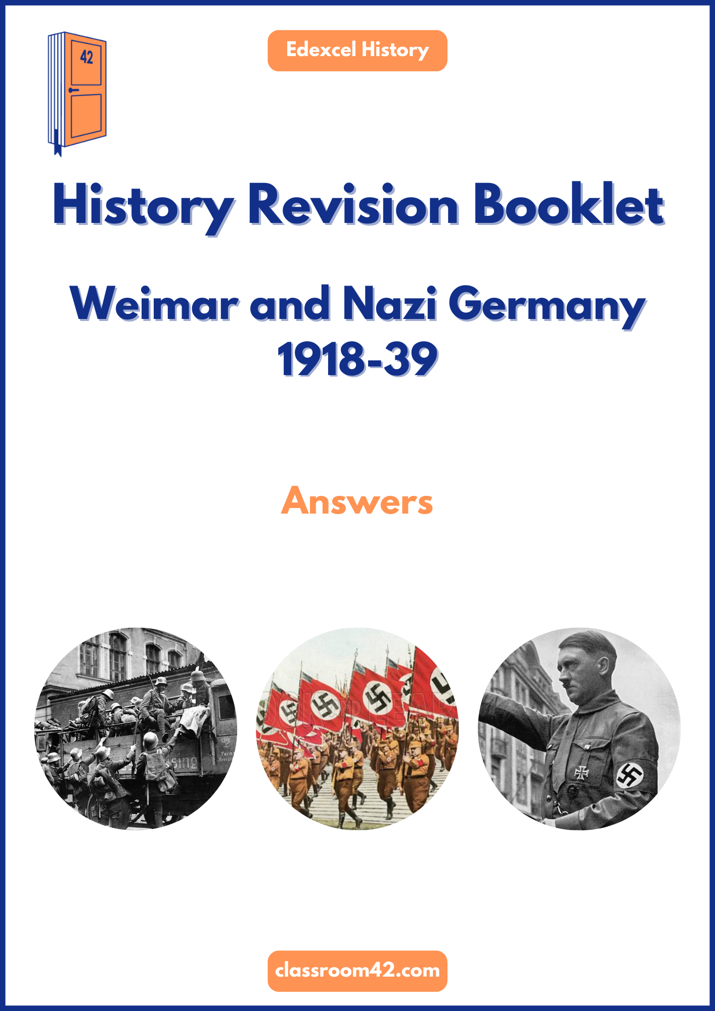 Weimar and Nazi Germany Revision Booklet Answers – Classroom 42